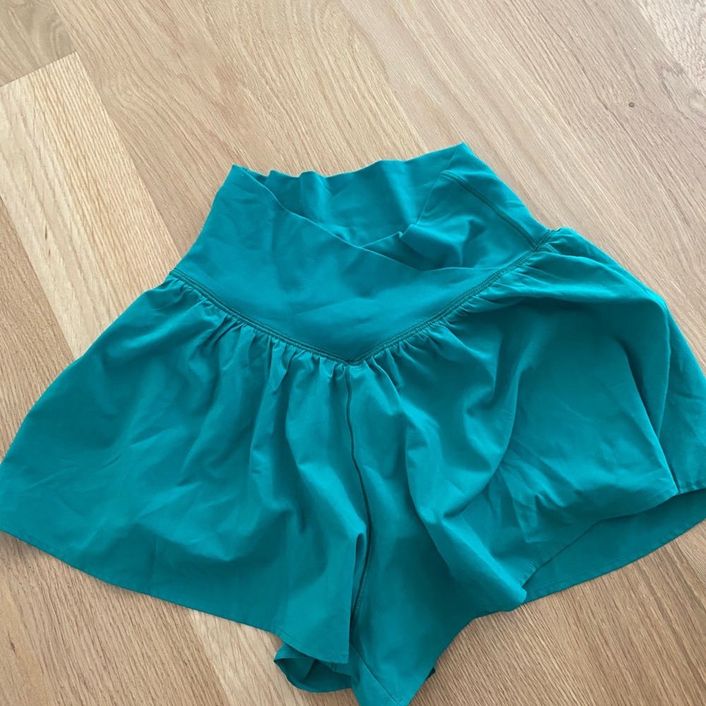 Green Aerie real me crossover flowy short